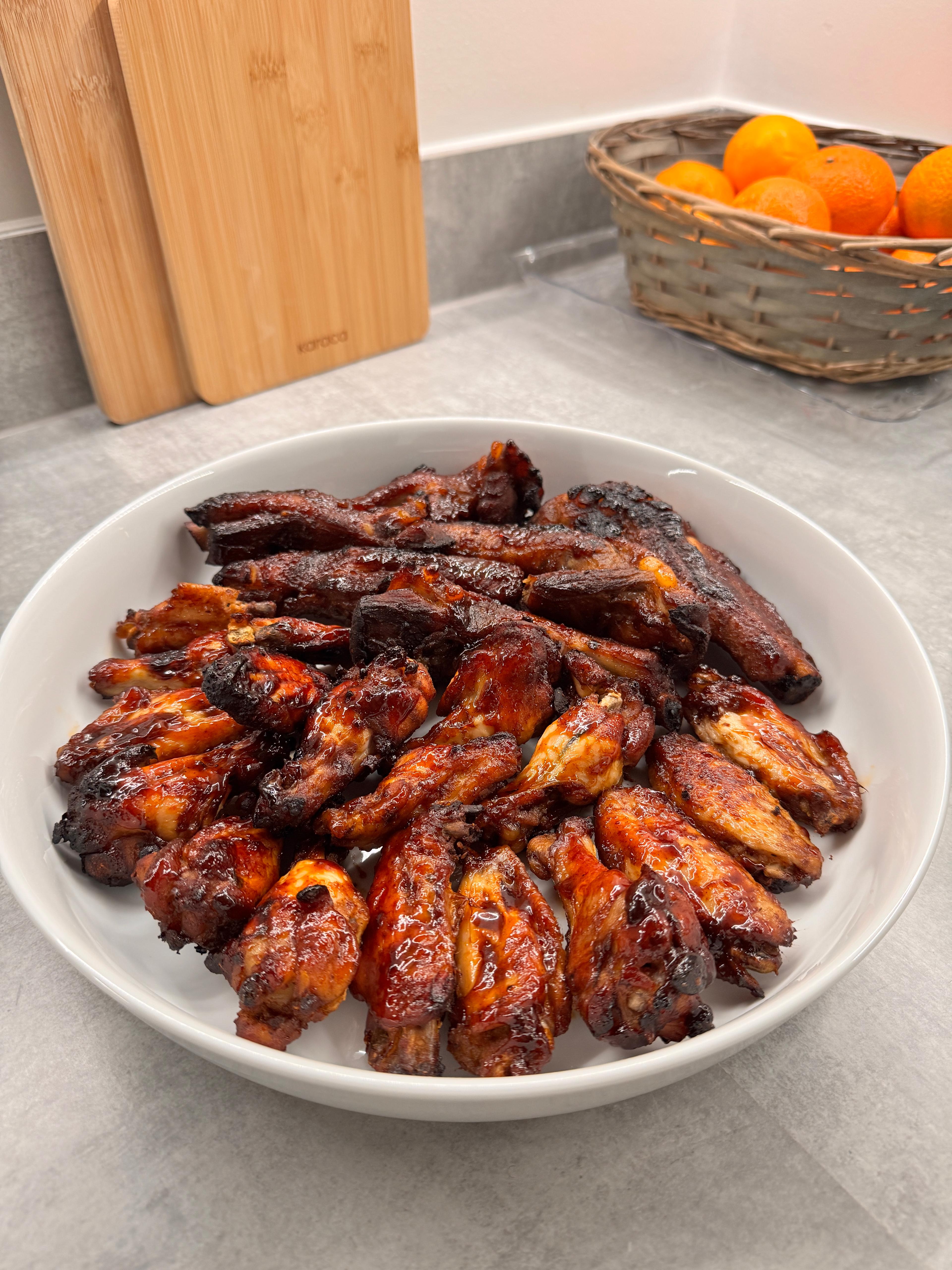 Sticky BBQ Wings